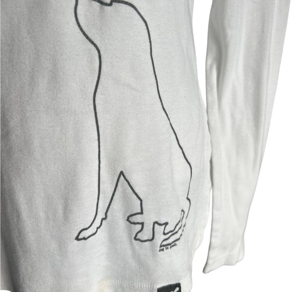 Dog is good long sleeve T shirt See measurements below for sizing. Cute shirt! - Picture 3 of 5